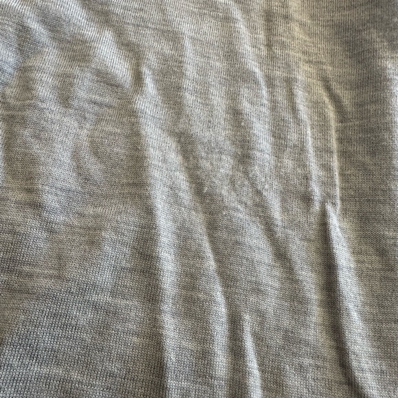 Ted Baker Mens Noel Wool Blend Vneck Sweater Sz 3 M Gray Long Sleeves - Picture 5 of 7